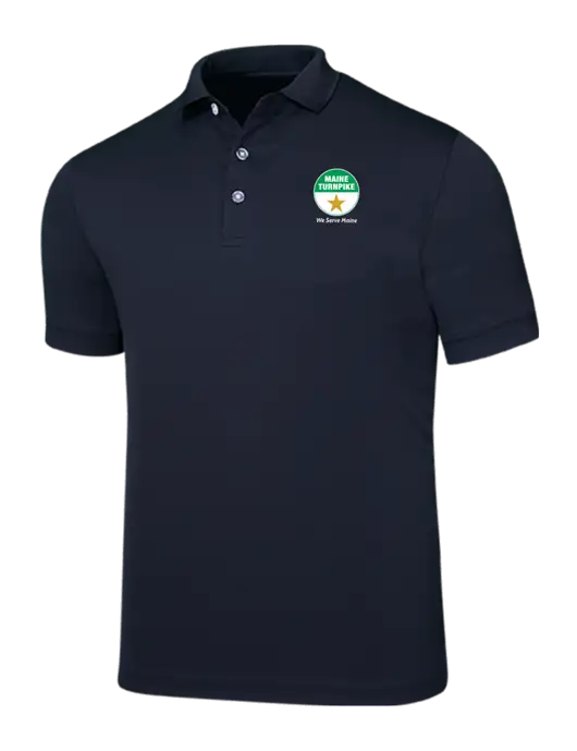 Callaway Ottoman Navy Polo w/MTA Turnpike Logo