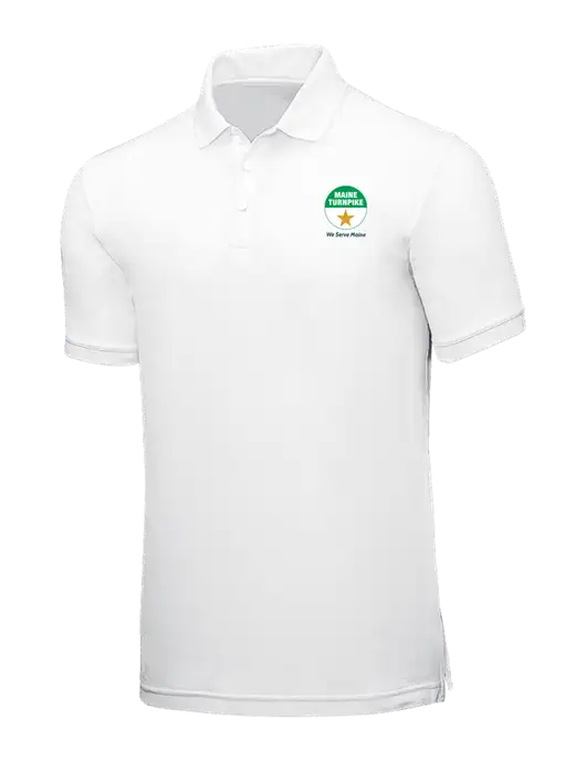 White Core Classic Pique w/MTA Turnpike Logo