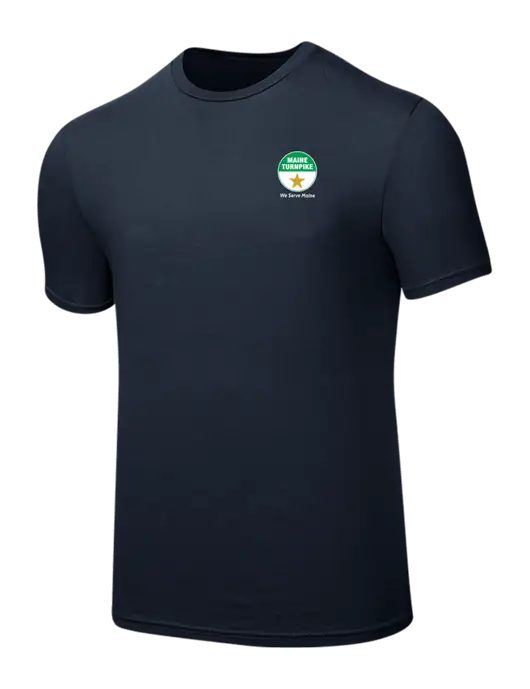 Seriously Soft Navy T-Shirt w/MTA Turnpike Logo