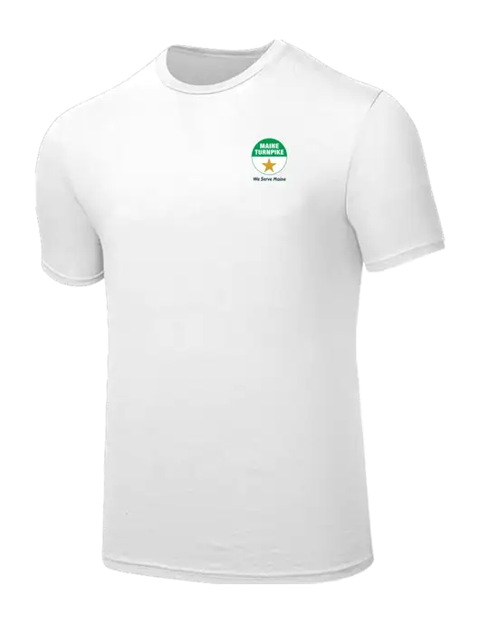 Seriously Soft White T-Shirt w/MTA Turnpike Logo