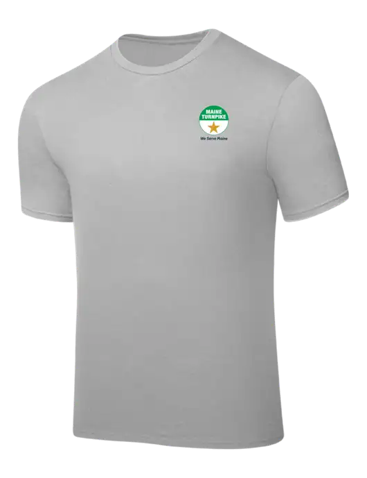 Silver PosiCharge Competitor Tee w/MTA Turnpike Logo