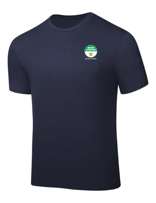 Navy PosiCharge Competitor Tee w/MTA Turnpike Logo