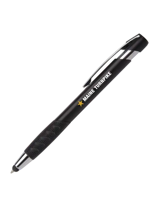 Alize Black Stylus Black Ink Pen w/MTA Turnpike Logo