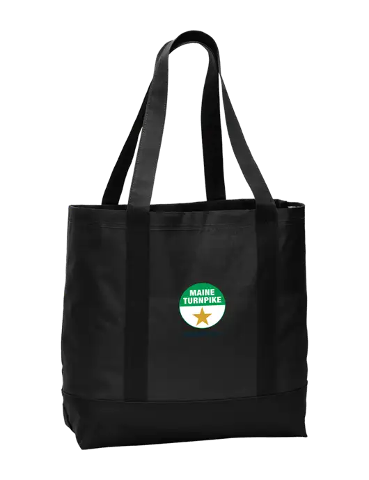 Carryall Black/Black Day Tote w/MTA Turnpike Logo