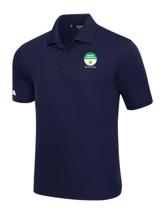 Adidas Navy Basic Sport Polo w/MTA Turnpike Logo