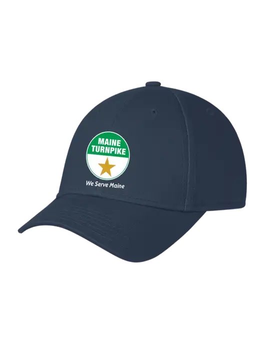 Navy Structured Cap Hook & Loop w/MTA Turnpike Logo