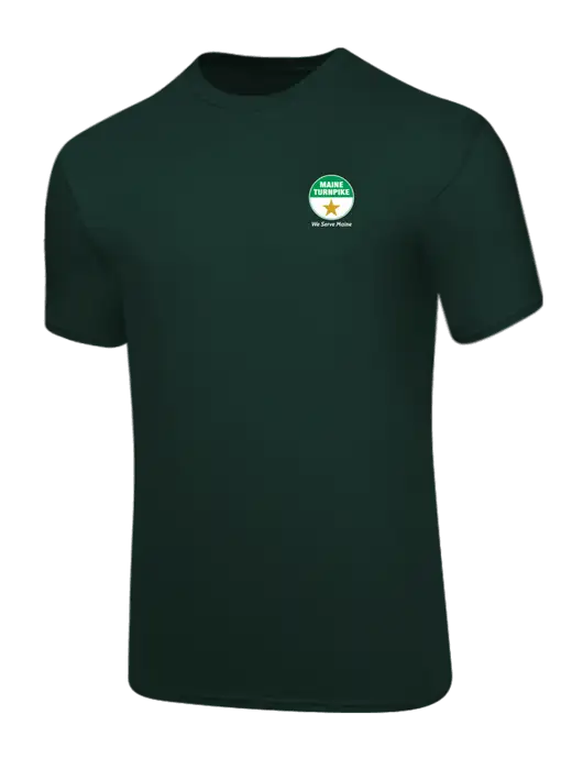 Core Blend Dark Green T-Shirt w/MTA Turnpike Logo