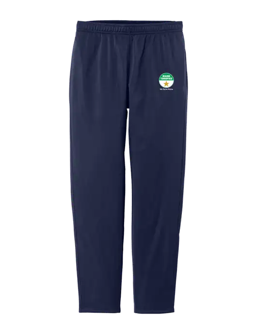Womens Tricot Navy Track Jogger w/MTA Turnpike Logo