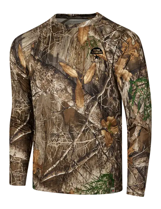 Russell Outdoors Realtree Edge Camo Performance Long Sleeve T-Shirt w/MTA Turnpike Logo
