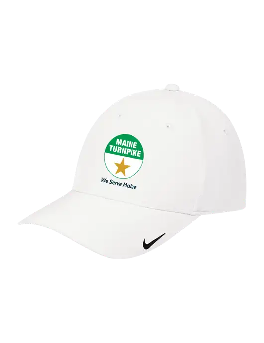 Nike White Dri-FIT Legacy Cap w/MTA Turnpike Logo