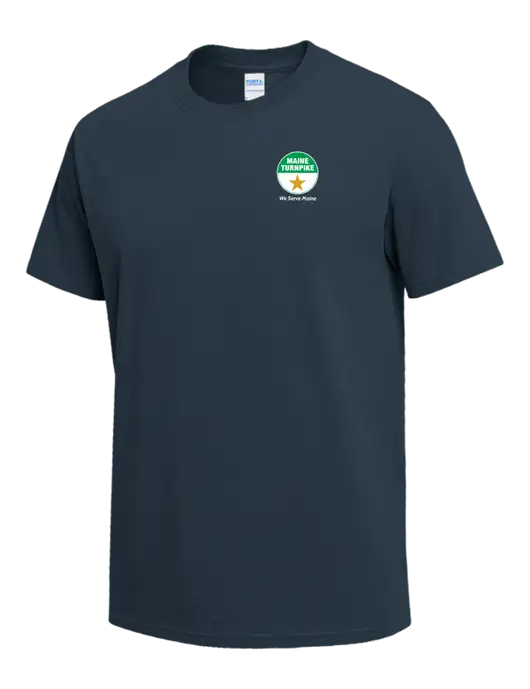 Dark Slate Blue Heavyweight 6.1 oz T-Shirt w/MTA Turnpike Logo