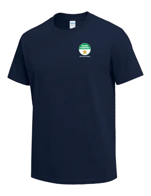 Navy Heavyweight 6.1 oz T-Shirt w/MTA Turnpike Logo