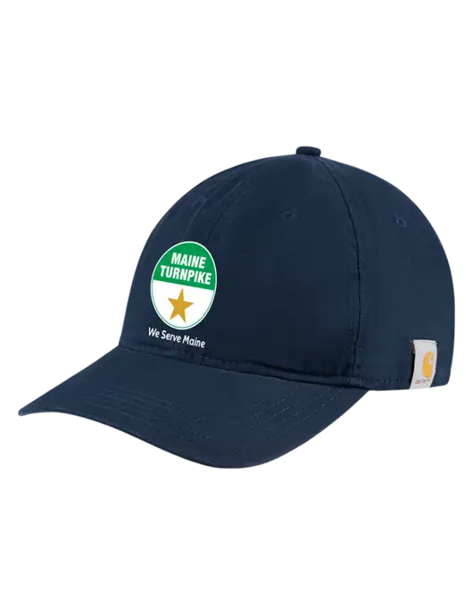 Carhartt Navy Cotton Canvas Cap w/MTA Turnpike Logo