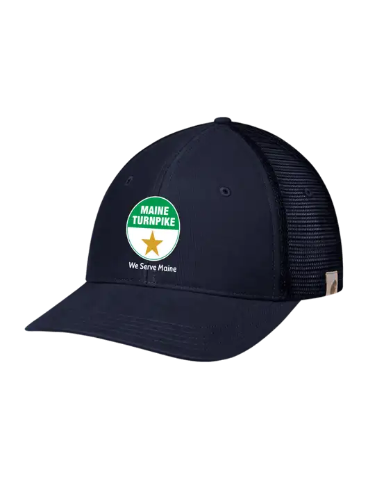 Carhartt Navy Canvas Trucker Cap w/MTA Turnpike Logo
