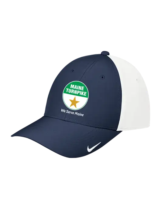 Nike Navy/White Dri-FIT Legacy Cap w/MTA Turnpike Logo