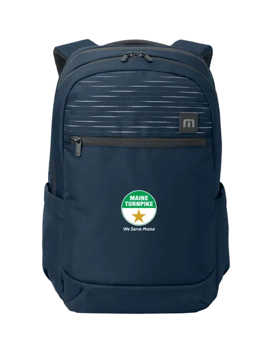 TravisMathew Navy Approach Backpack w/MTA Turnpike Logo