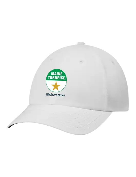 Richardson Relaxed Performance Lite White Cap w/MTA Turnpike Logo