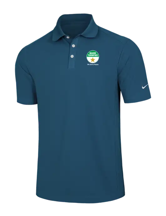 Nike Light Navy Dri-FIT Classic Polo w/MTA Turnpike Logo