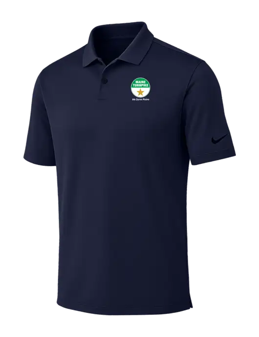 Nike Dark Navy Dri-FIT Vapor Polo w/MTA Turnpike Logo