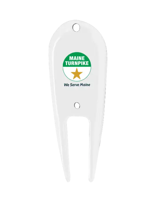 White Divot Tool w/MTA Turnpike Logo