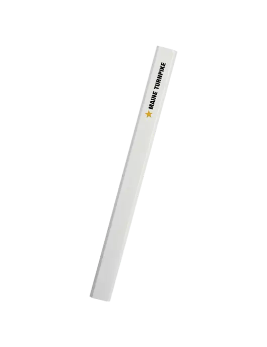 White Carpenter Pencil w/MTA Turnpike Logo