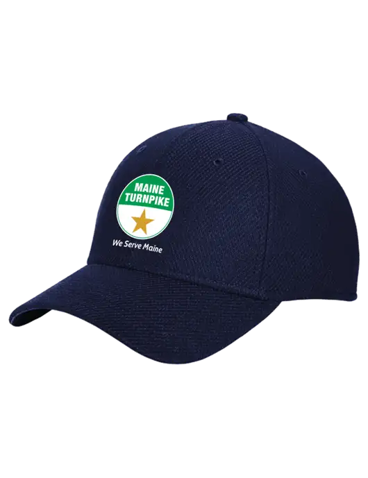 New Era Diamond Era Dark Navy Stretch Cap w/MTA Turnpike Logo