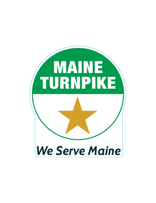 Large Decal (approx 6x6 in) w/MTA Turnpike Logo