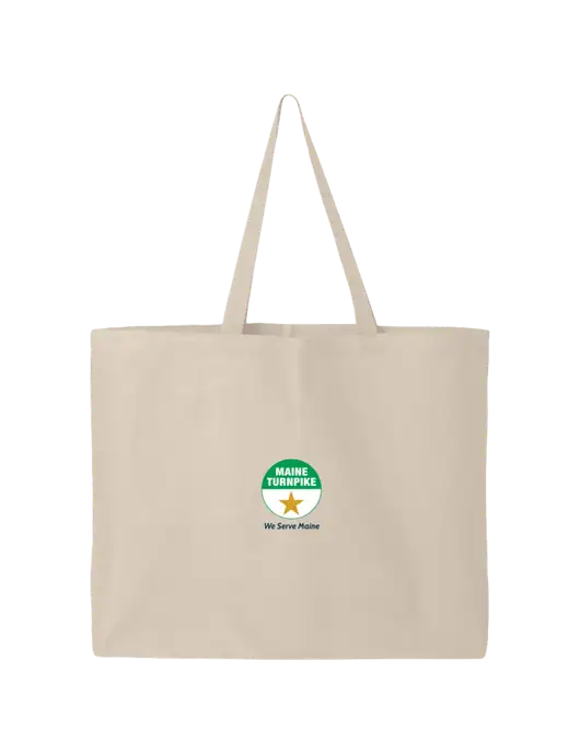 Sturdy Canvas Tan Tote w/MTA Turnpike Logo