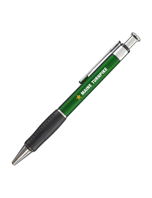 Malta Green Pen - Black Ink w/MTA Turnpike Logo