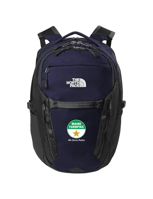 The North Face 31L Royal Arch Navy Backpack w/MTA Turnpike Logo