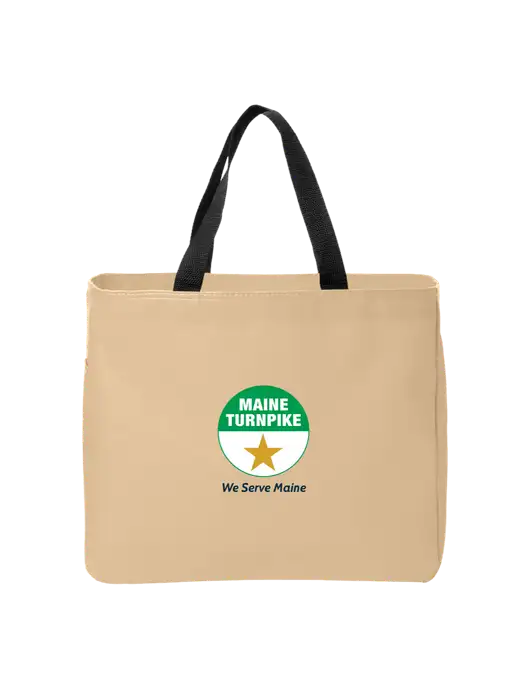 Essential Dark Tan Tote w/MTA Turnpike Logo