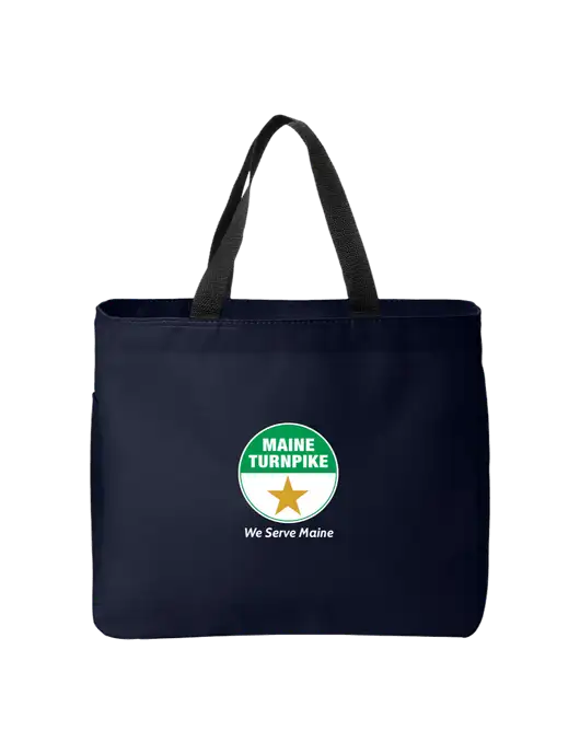 Essential Dark Navy Tote w/MTA Turnpike Logo