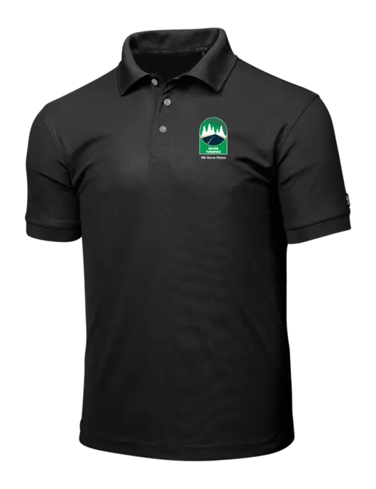 OGIO Blacktop Caliber 2.0 Polo w/MTA Turnpike Evergreen Logo