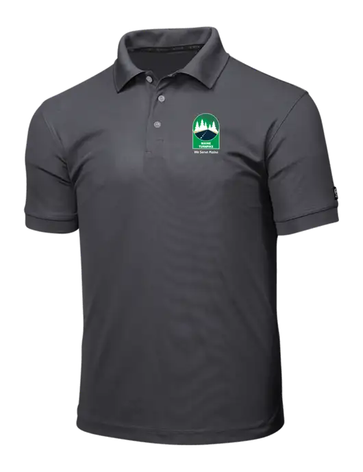 OGIO Charcoal Grey Caliber 2.0 Polo w/MTA Turnpike Evergreen Logo