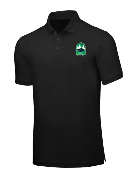Black Core Classic Pique w/MTA Turnpike Evergreen Logo