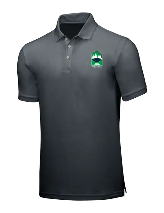 Dark Grey Core Classic Pique w/MTA Turnpike Evergreen Logo