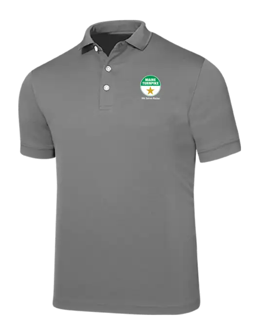 Callaway Ottoman Medium Grey Polo w/MTA Turnpike Logo