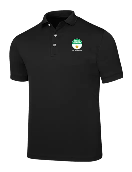 Callaway Ottoman Black Polo w/MTA Turnpike Logo