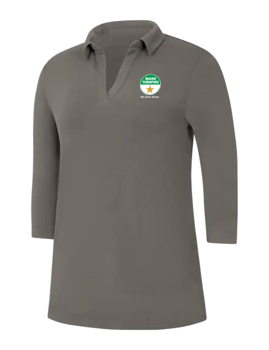 Womens Dark Grey Luxe Knit Tunic w/MTA Turnpike Logo