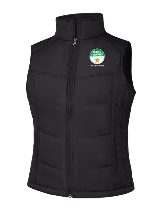 Womens Black/Black Vest w/MTA Turnpike Logo