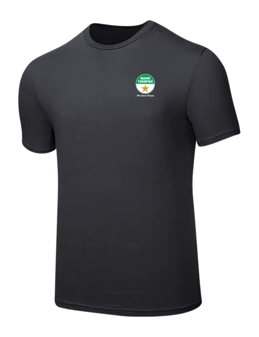 Seriously Soft Charcoal T-Shirt w/MTA Turnpike Logo