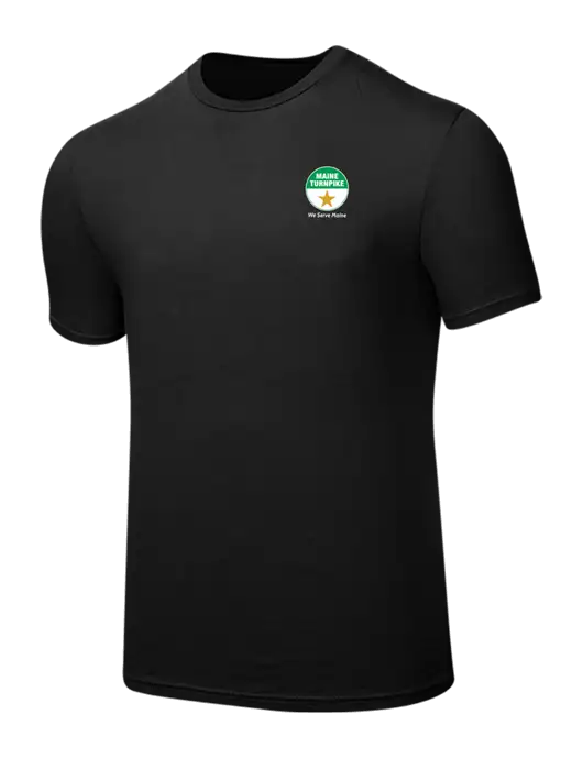 Seriously Soft Black T-Shirt w/MTA Turnpike Logo