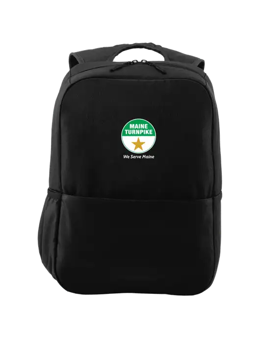 Access Square Laptop Black Backpack w/MTA Turnpike Logo