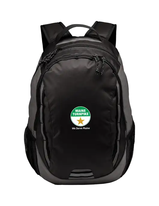 Ridge Charcoal/Dark Charcoal Laptop Backpack w/MTA Turnpike Logo