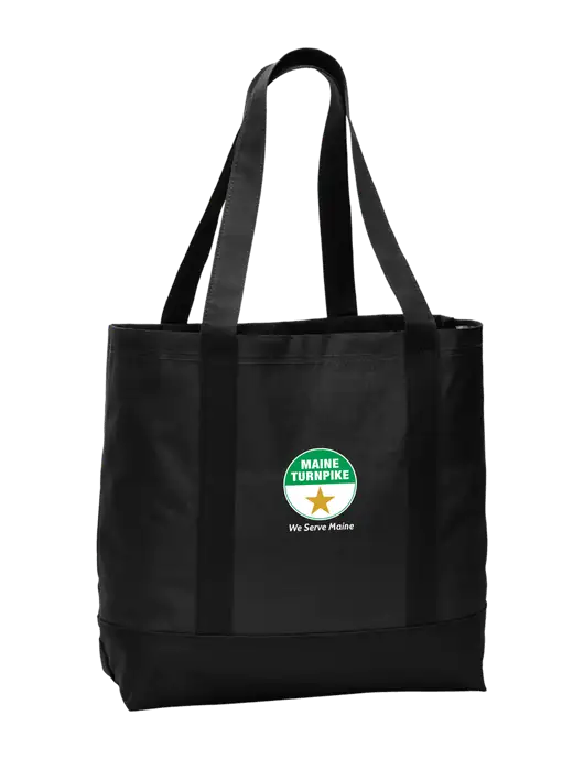 Carryall Black/Black Day Tote w/MTA Turnpike Logo