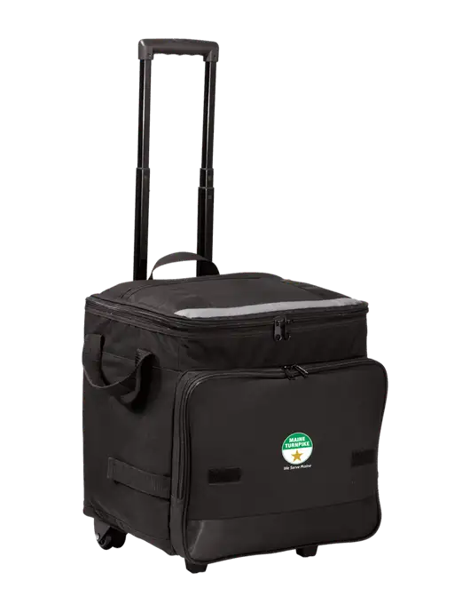Black Rolling Cooler w/MTA Turnpike Logo