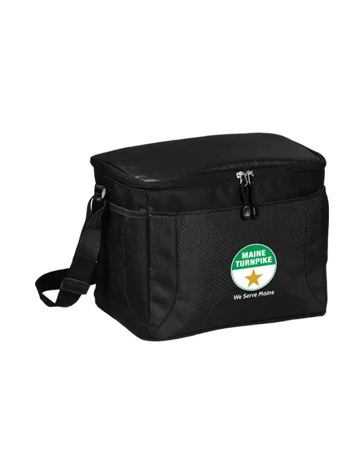 12 Can Black/Black Cube Cooler  w/MTA Turnpike Logo