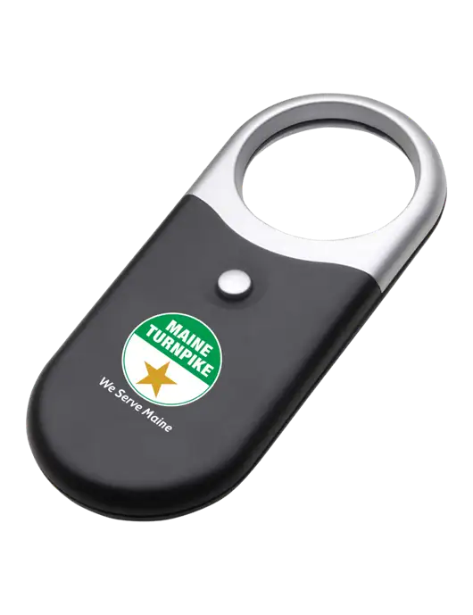 Compact Black Magnifier Light w/MTA Turnpike Logo
