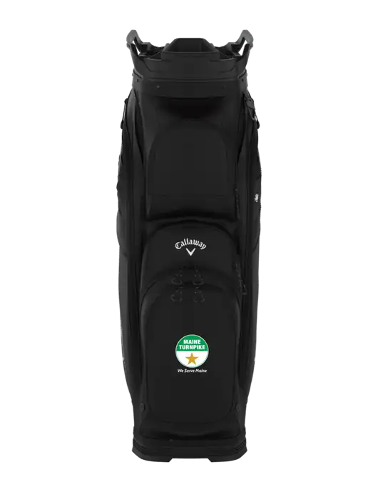 Callaway Org 14 Black Golf Bag  w/MTA Turnpike Logo