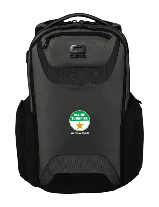 OGIO Tarmac Charcoal Connected Pack w/MTA Turnpike Logo